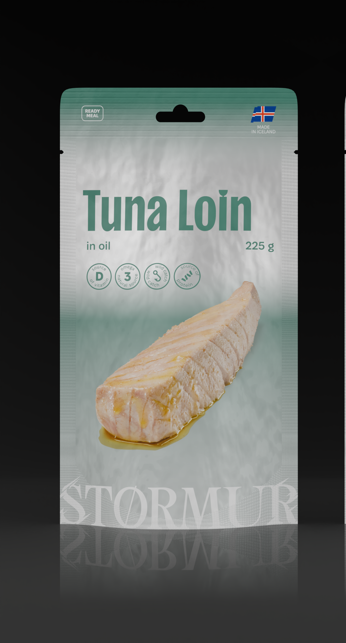 Тунцевий лойн, в олії