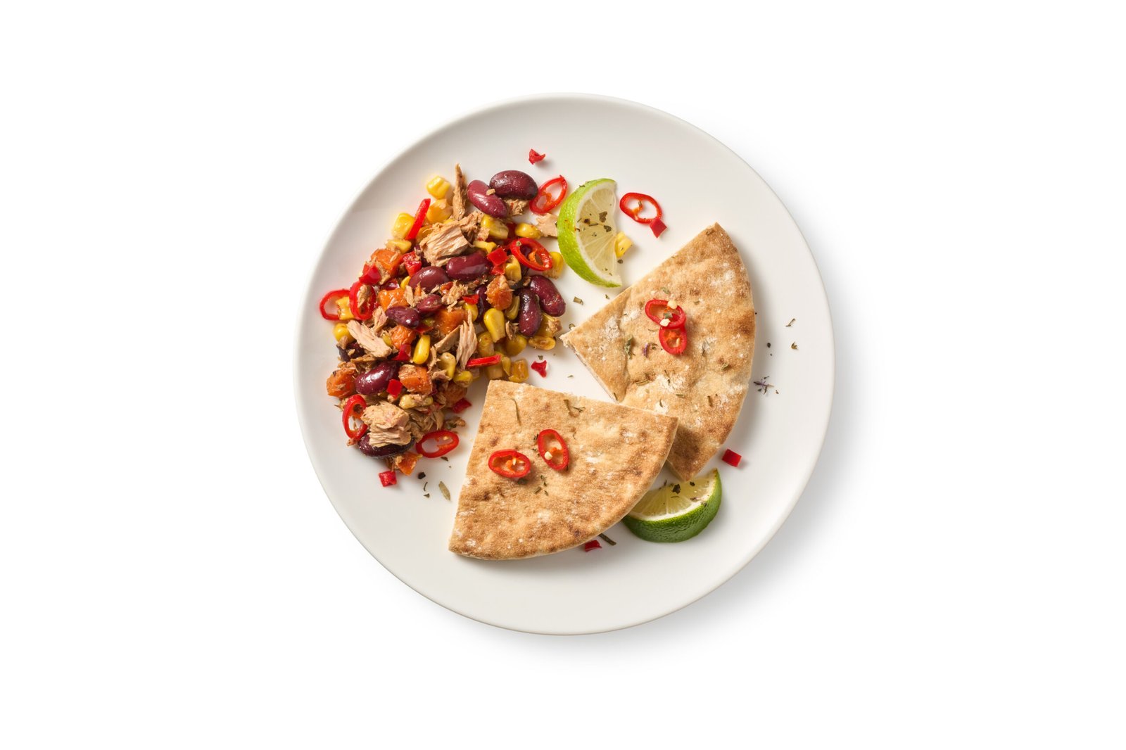 Spicy Tuna Salad Pita Pockets